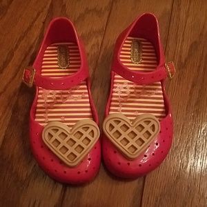 Girls Mini Melissa shoes - size 9
